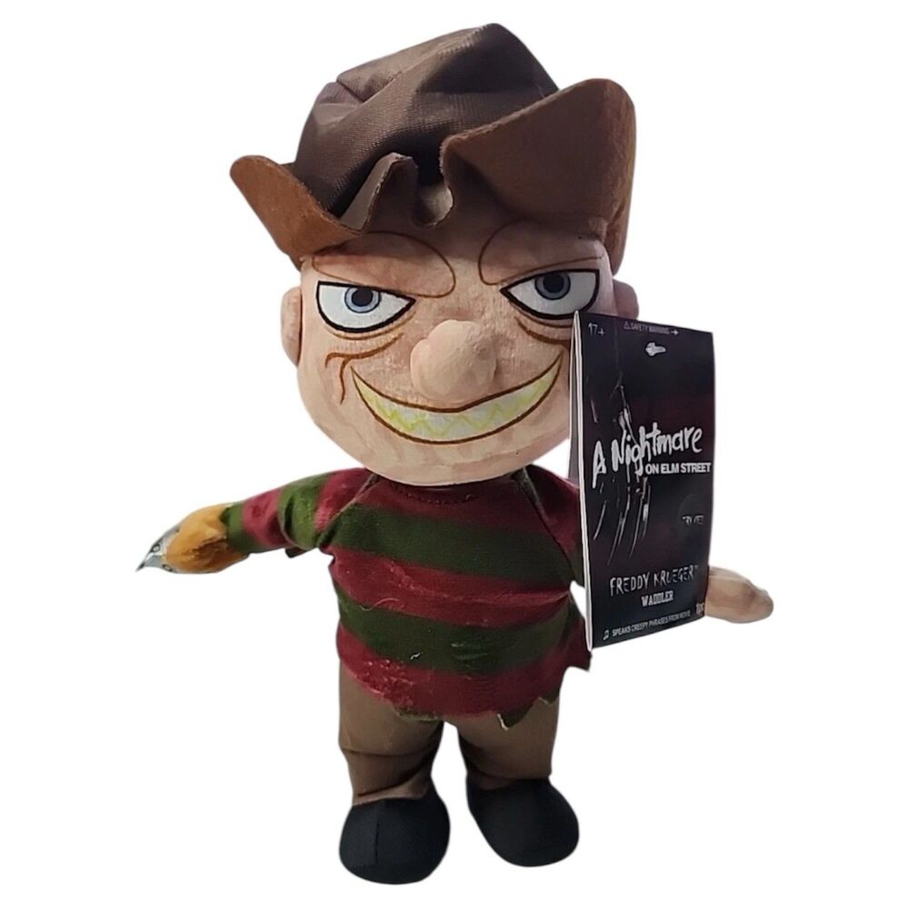 Gemmy A Nightmare on Elm Street Freddy Krueger Waddler Walking Talking Plush